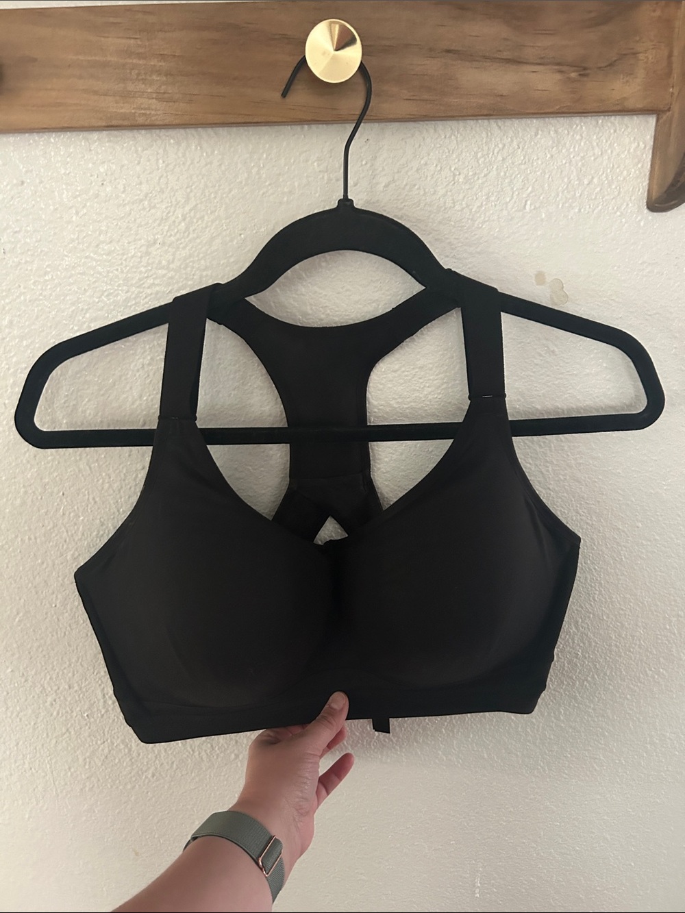 Victoria Sport Max Black Racerback Sports Bra - Women Intimates